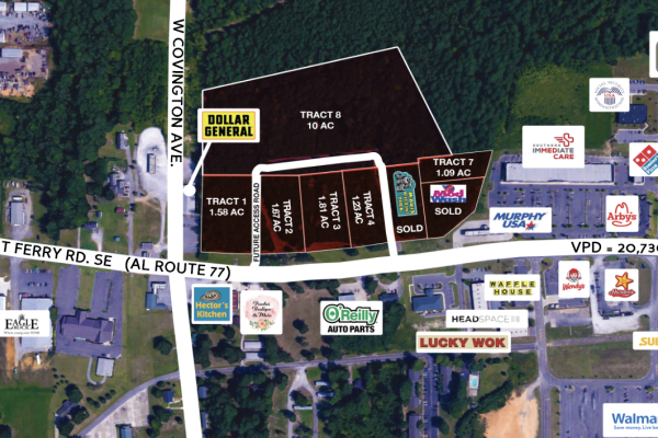 Gilbert Ferry Rd. & Covington Ave.