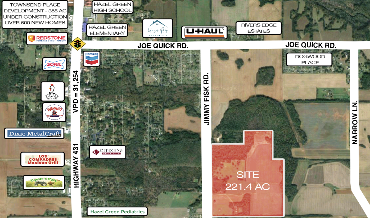 403 Jimmy Fisk Rd. Crunkleton Commercial Real Estate Group Huntsville Al