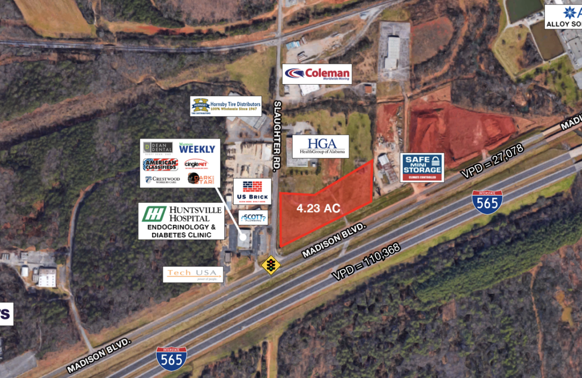 Slaughter Rd. & Madison Blvd. Crunkleton Commercial Real Estate