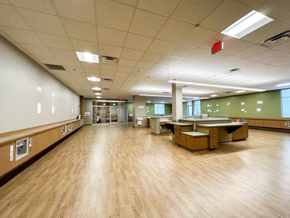 Fresenius' future location at Times Plaza, Previously Davita Dialysis.