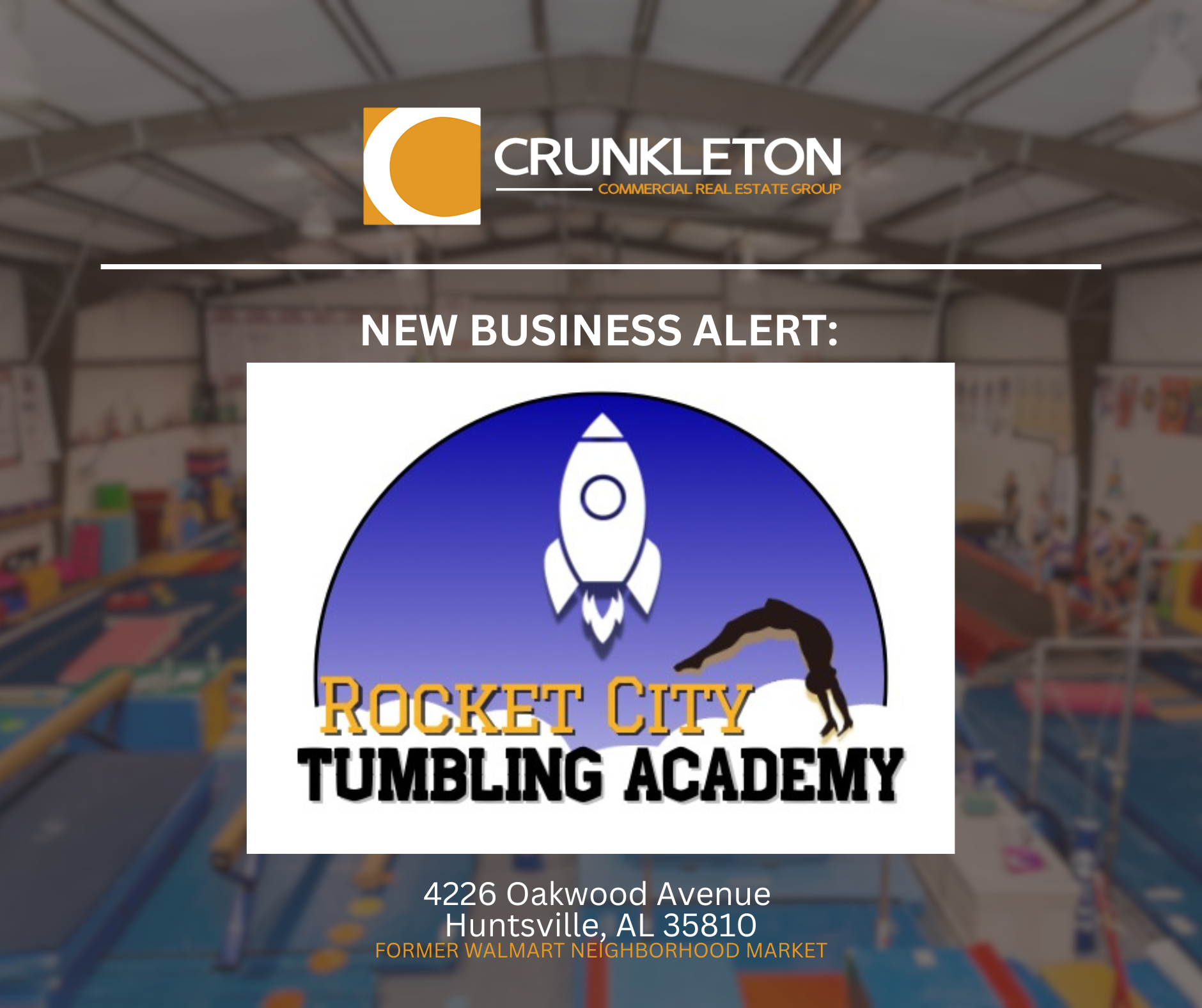Coming to Huntsville: Rocket City Tumbling Academy