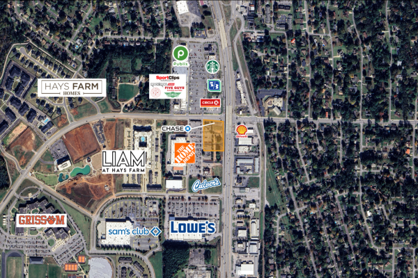 Haysland Rd Outparcels | 10000 Memorial Parkway SW